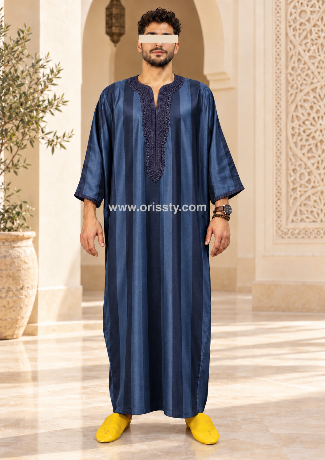 Kandora Johara Donker Blauw