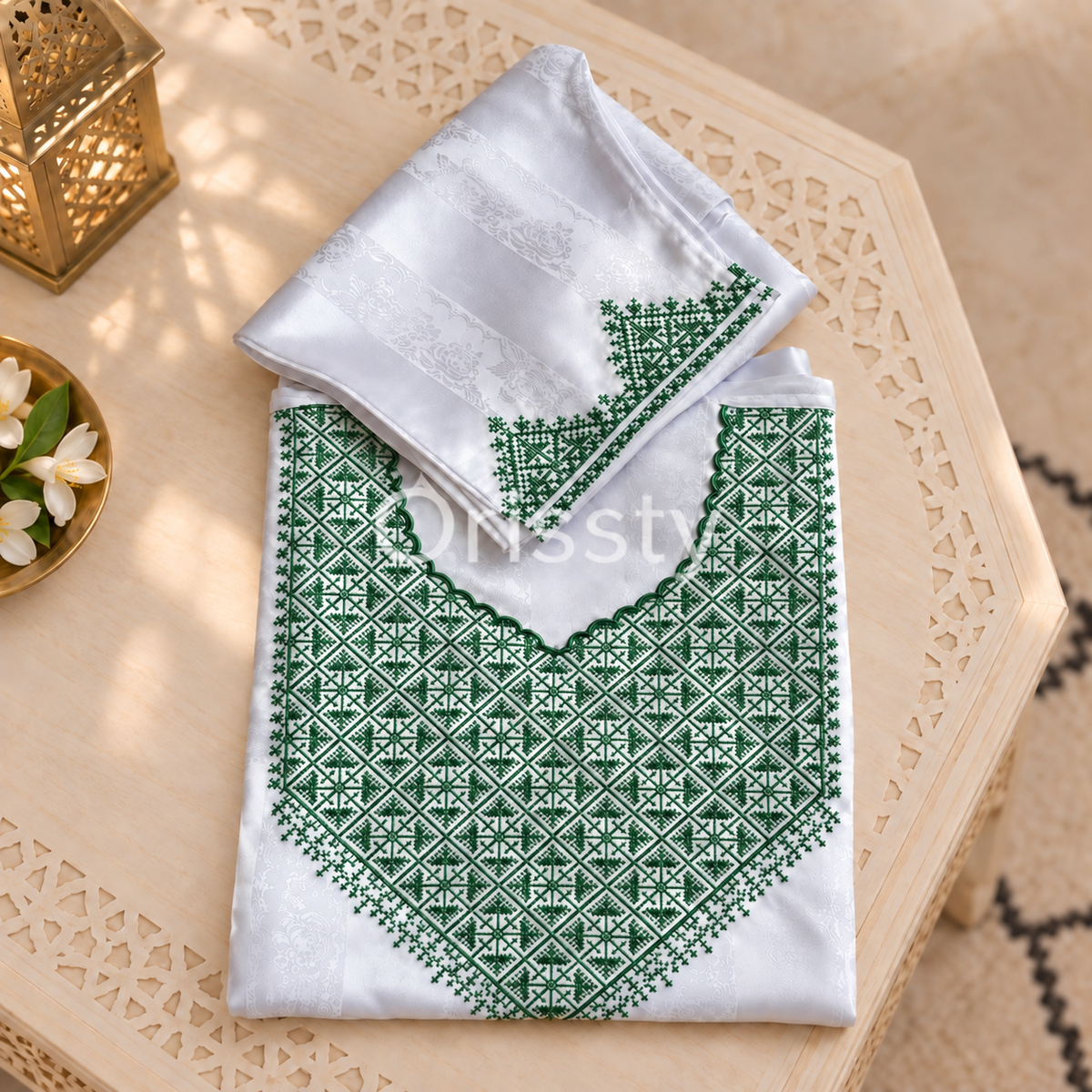 Johara henna jurk Groen