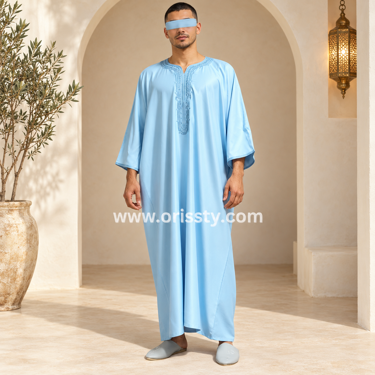 Kandora Chic Licht Blauw
