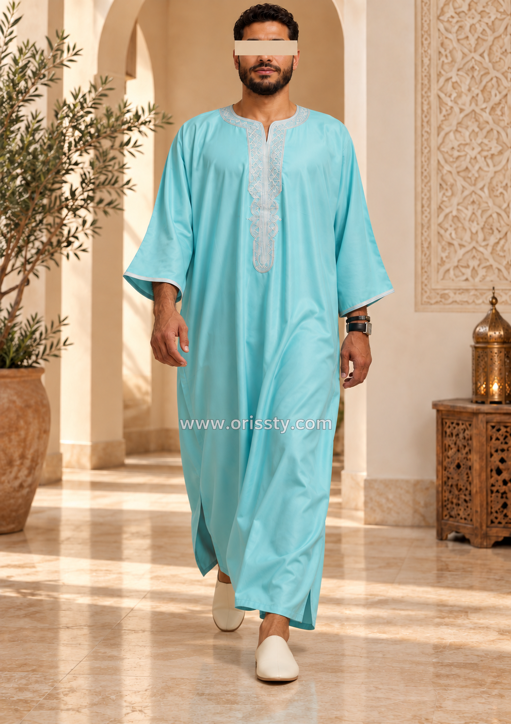 Kandora Chic Aqua Blauw